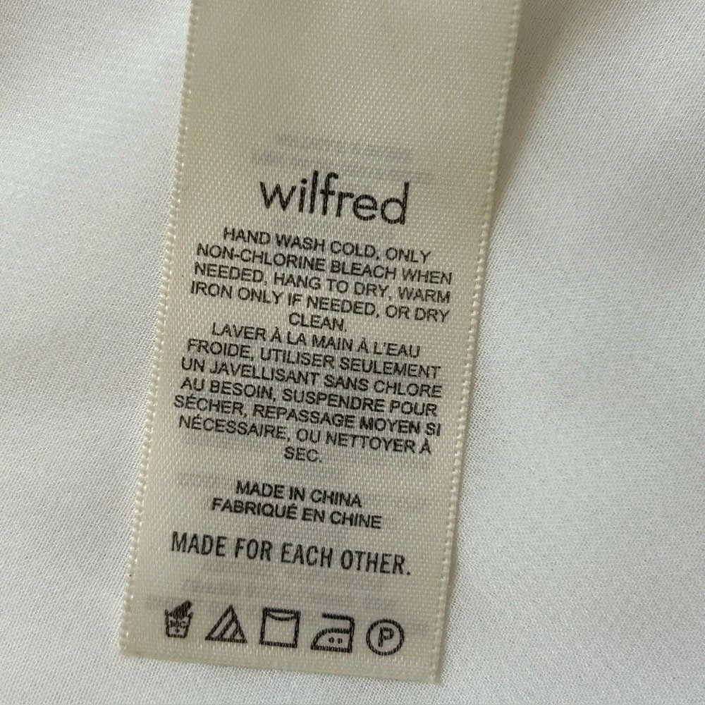 Wilfred Fable Linen Dress in matte pearl size 4 - Picture 8 of 11